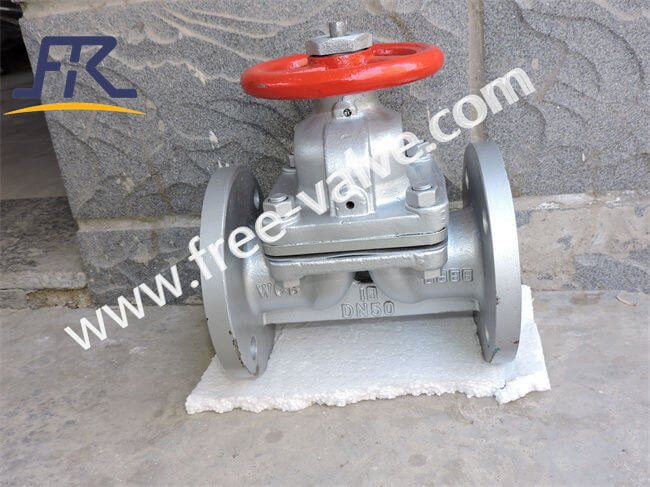 Manual Fluorine Lined Diaphragm Valve